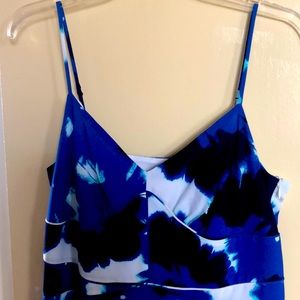 Maxi Dress New w/tags blue, white, black
